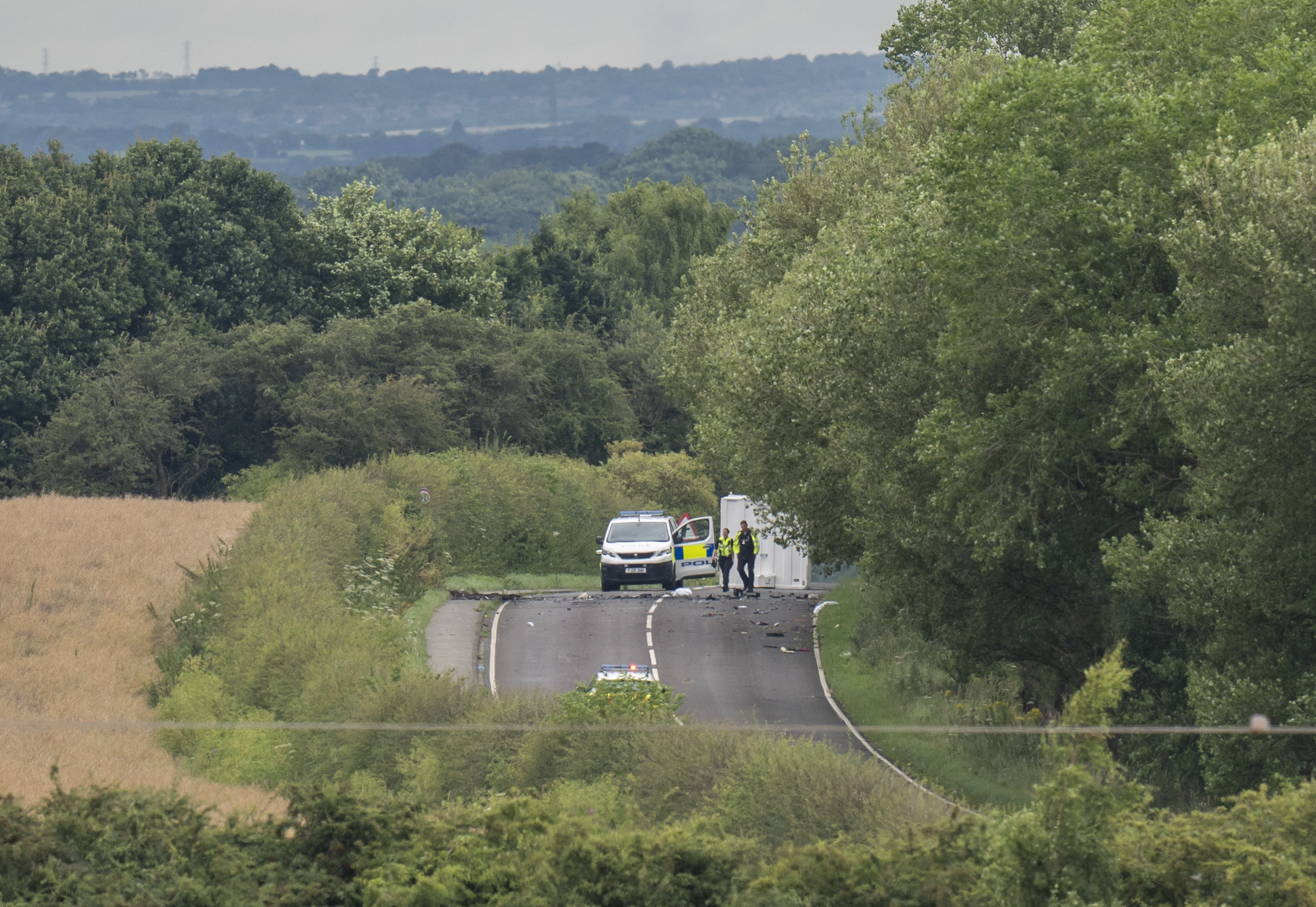 Girl, 11, orphaned by crash which killed six people | The Independent