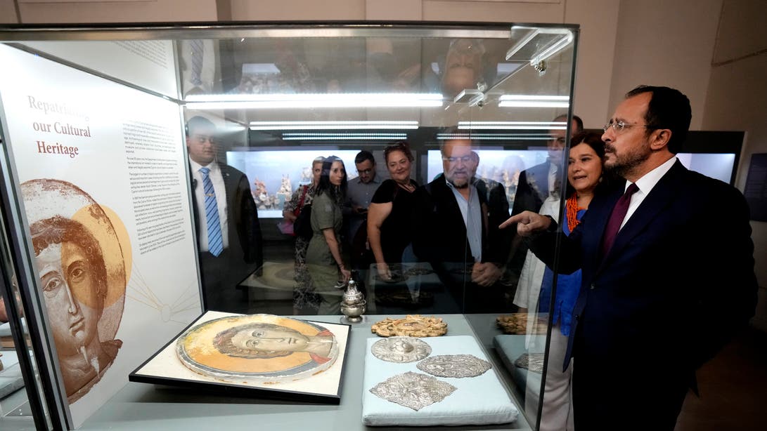 Cyprus Display Cyprus displays once-looted antiquities dating back thousands of years ...