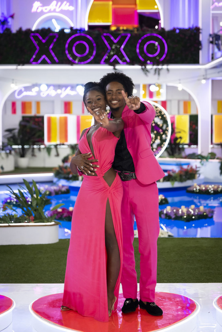 Serena Page and Kordell Beckham were voted as the season six winners