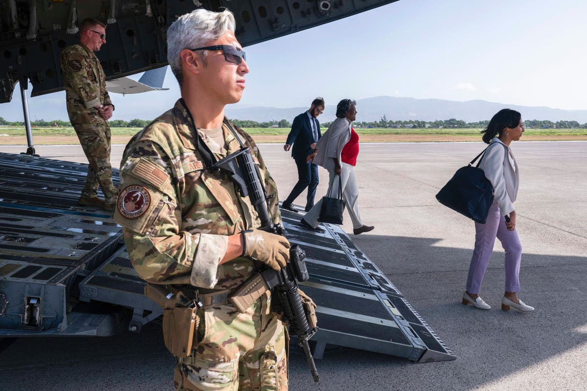 US ambassador visits Haiti to meet new leaders and Kenyan police helping to curb gang violence