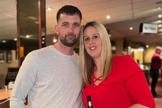 Parents Shane Roller and Shannen Morgan who, along with two of their daughters, Lillie Morgan-Roller and Rubie Morgan-Roller, died following a collision between a car and a motorcycle on Sunday afternoon (West Yorkshire Police/PA)