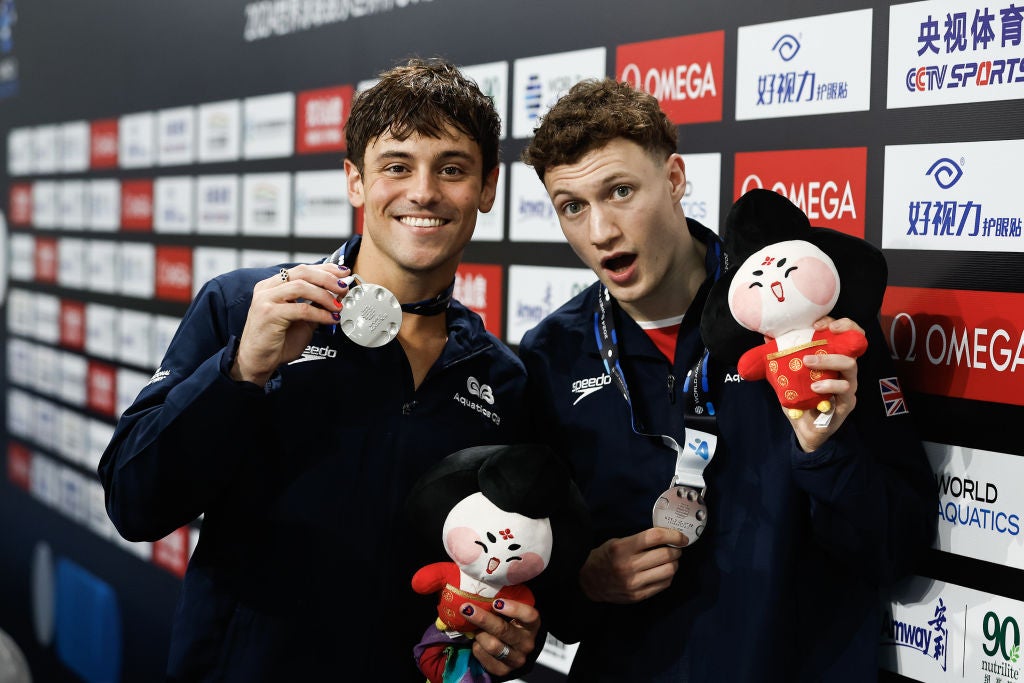 Daley won silver in the 10m synchro alongside Noah Williams at this year’s World Aquatics Championship