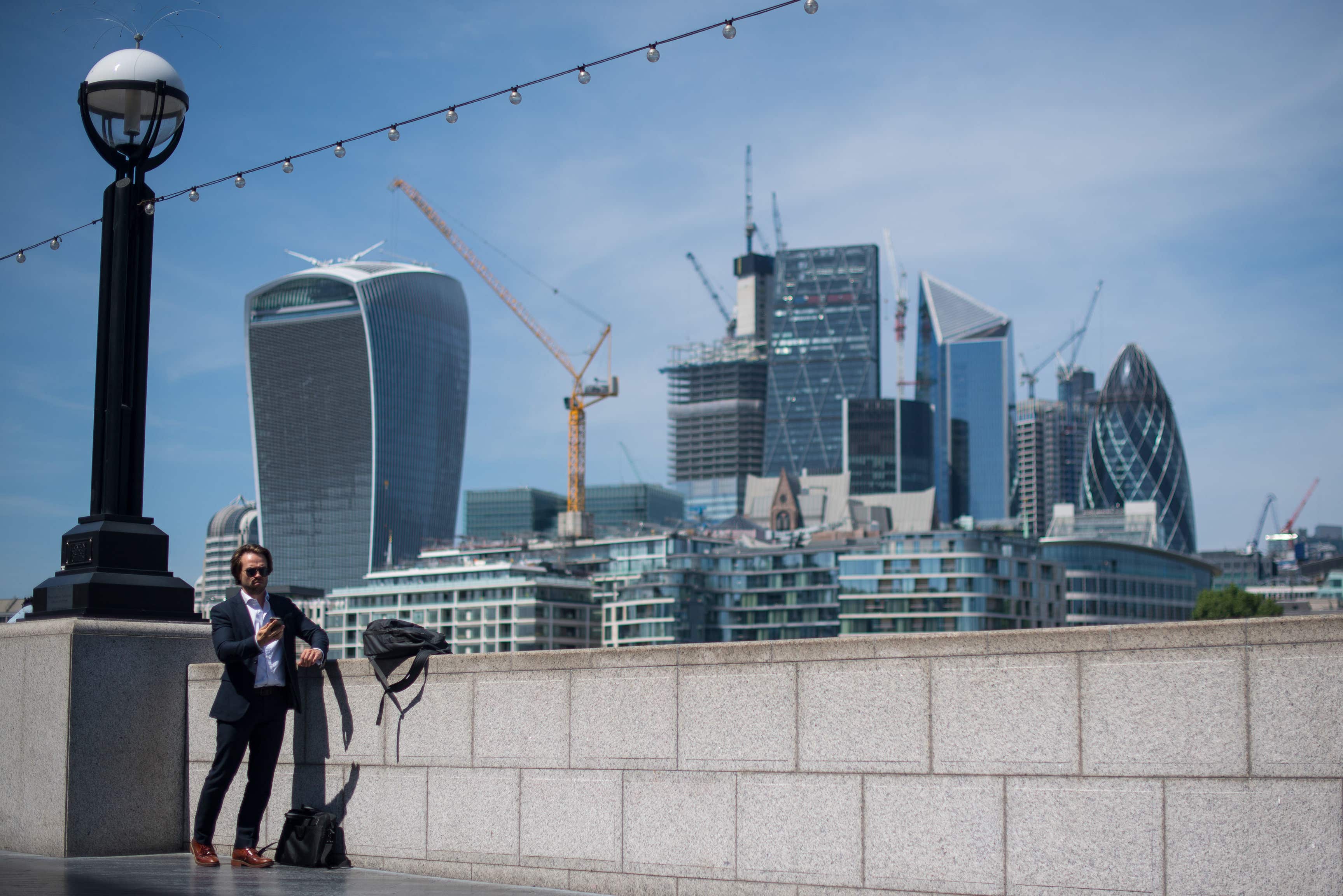 London’s main markets saw shares lift on Monday (Dominic Lipinski/PA)