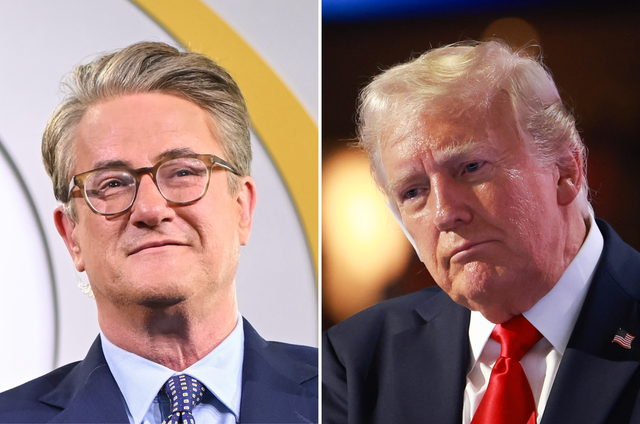 <p>Joe Scarborough and Donald Trump met in Mar-a-Lago following the billionaire’s election victory </p>