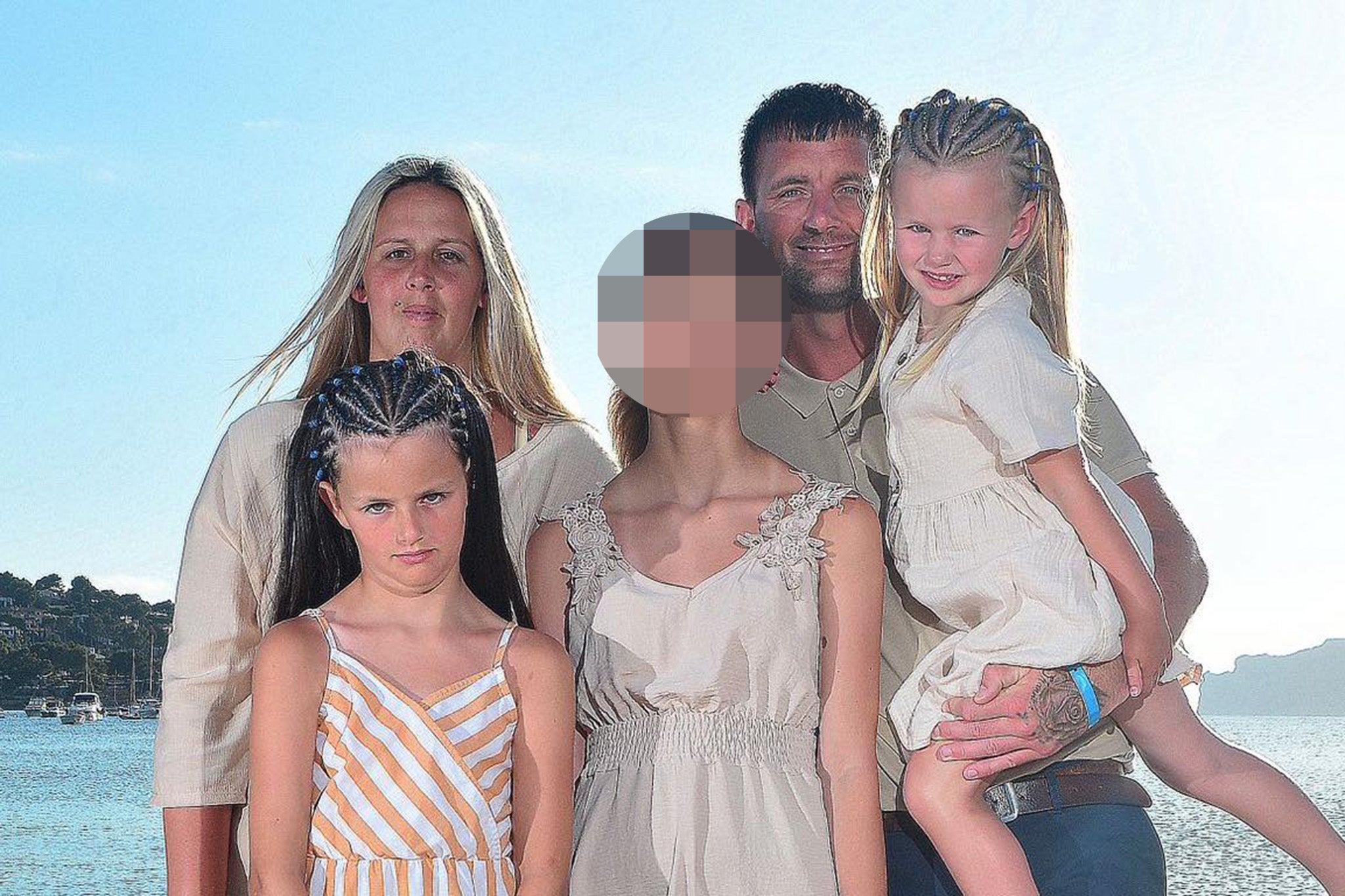 Four members of the same family, including two young girls, have been killed in a horror car crash that left an 11-year-old girl orphaned