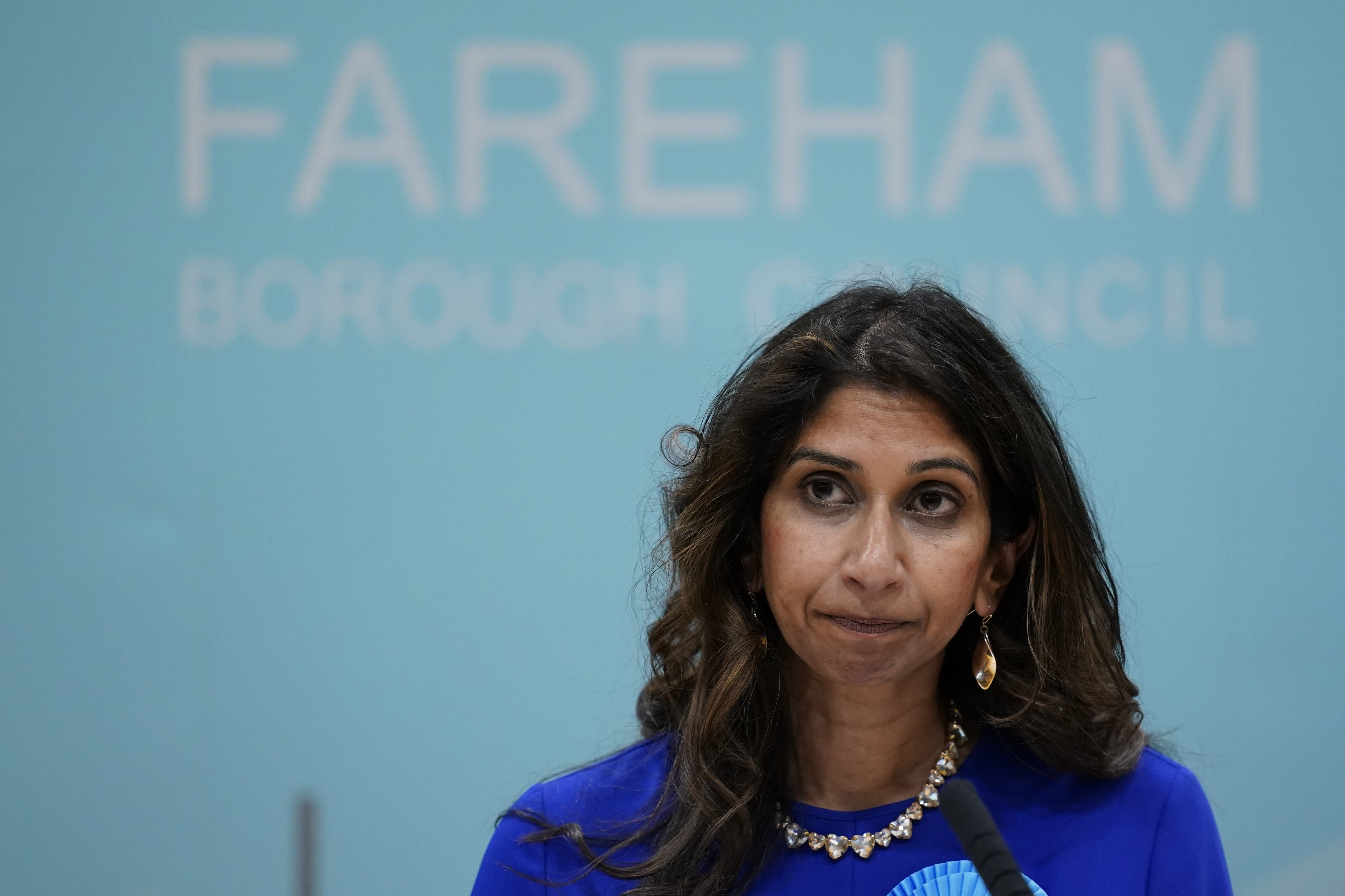 Former home secretary Suella Braverman surprised the Commons when she called for the two-child benefit cap to go (Andrew Matthews/PA)