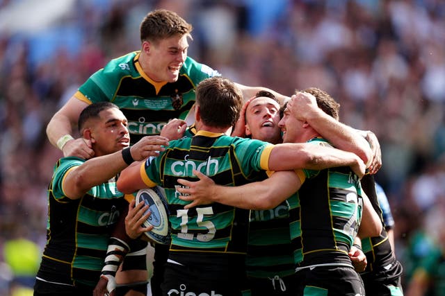 <p>Northampton will begin their Premiership title defence against Bath on Friday night </p>