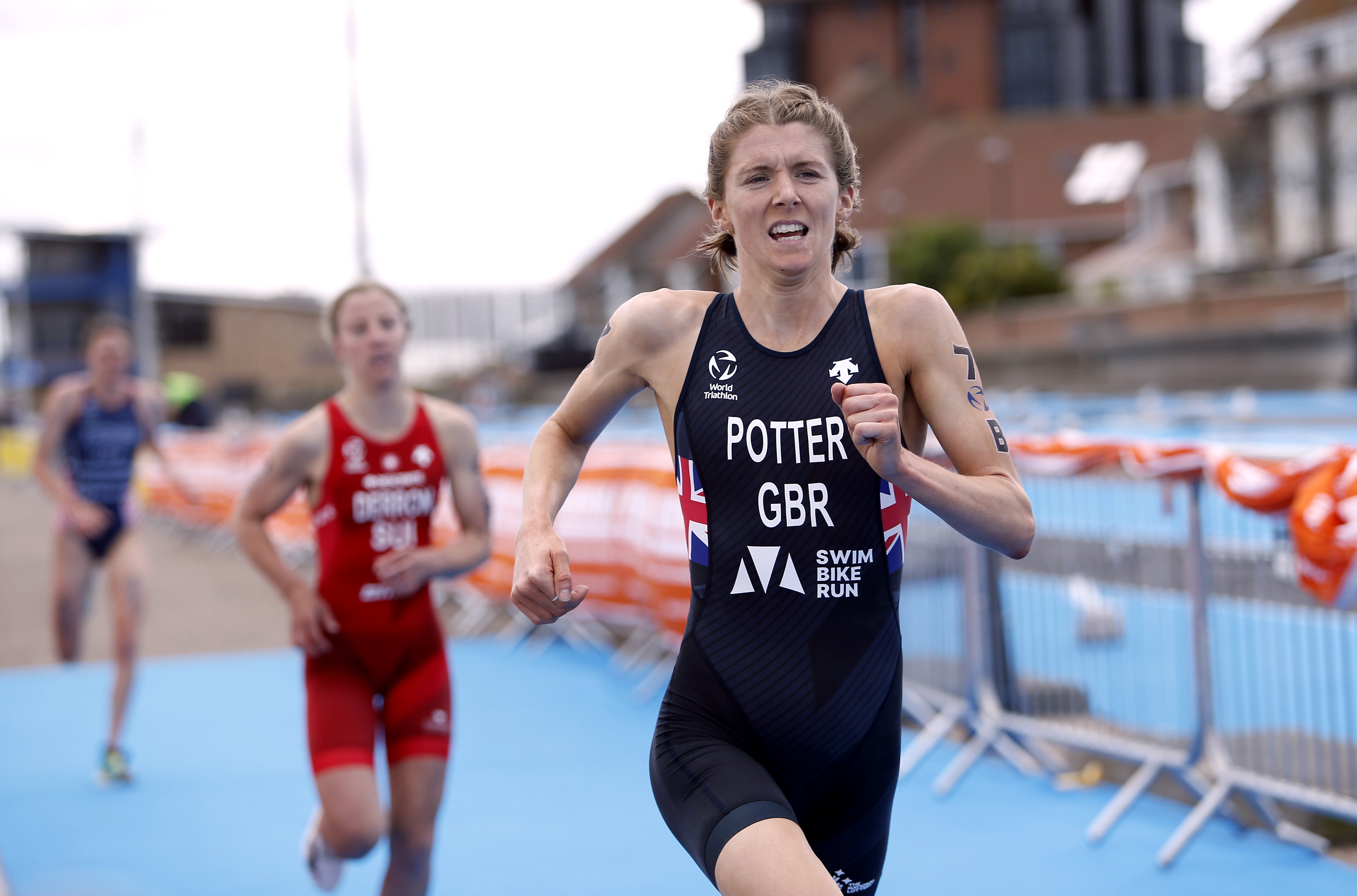 Alistair Brownlee said Beth Potter, pictured, is his favourite to win the women’s triathlon in Paris (Will Matthews/PA)