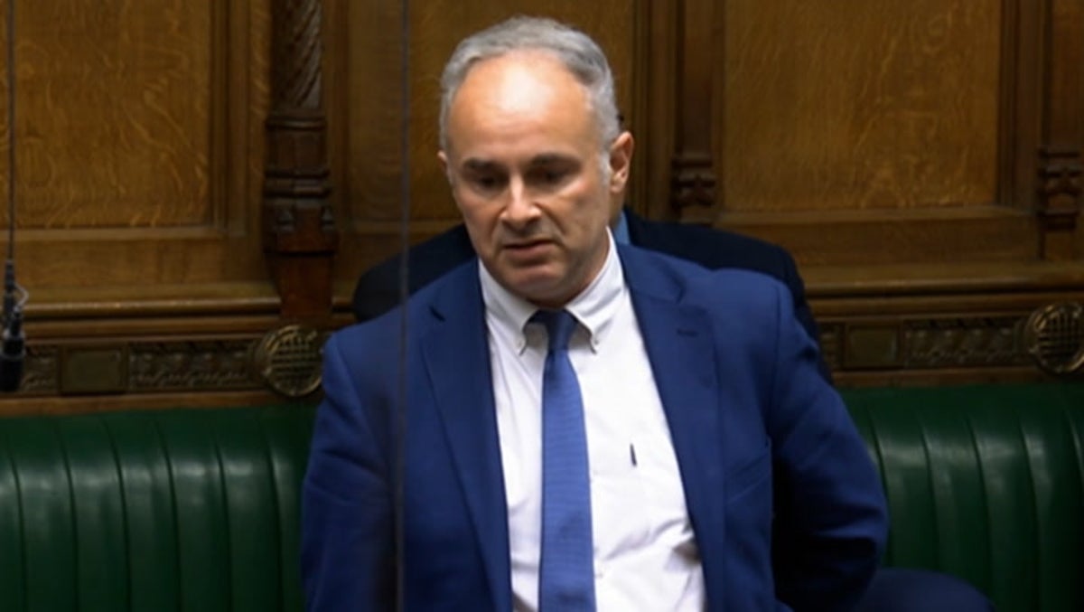 MP fights back tears as he recalls death of parents in first Parliament speech