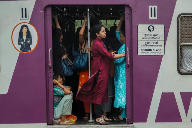 <p>File image: Mumbai’s suburban railway network is one of the busiest in the world</p>
