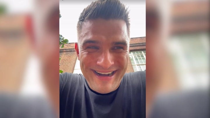 <p>Strictly star Aljaž Škorjanec returns to training amid show scandal.</p>