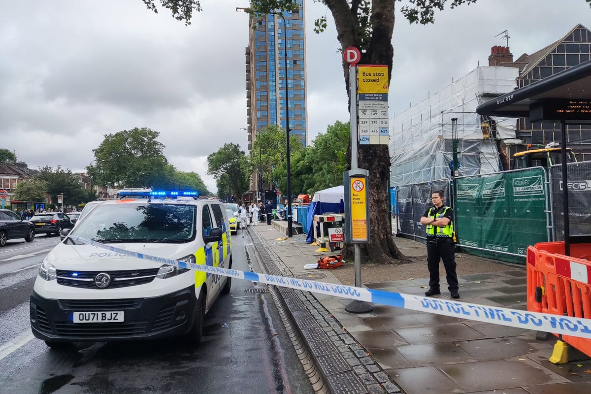 Man fighting for life after stabbing at north London tube station | The ...