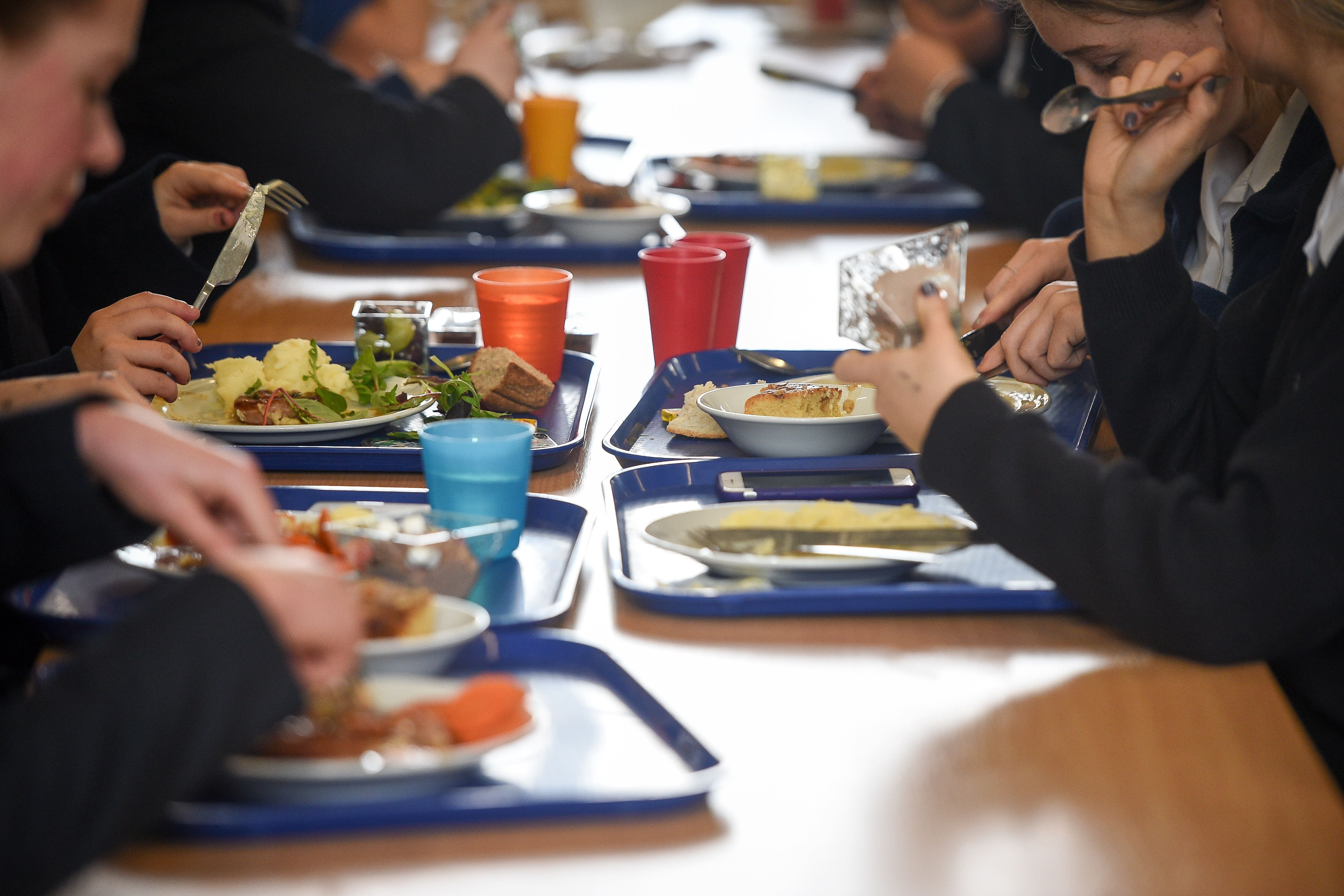 A school began using facial recognition technology to take cashless canteen payments (PA)