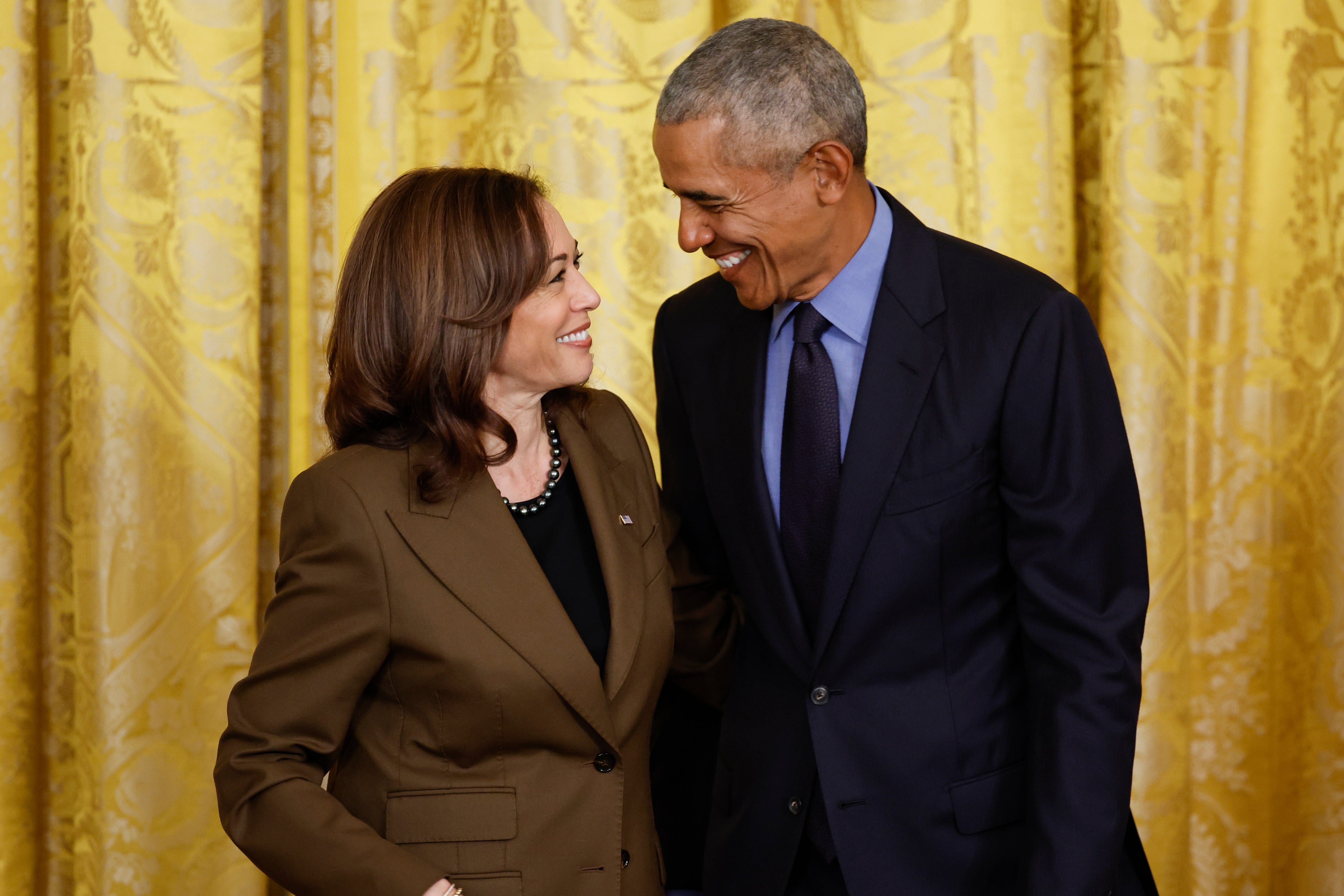 The fact that Barack Obama hasn’t rushed to endorse Kamala Harris has fuelled rift rumours