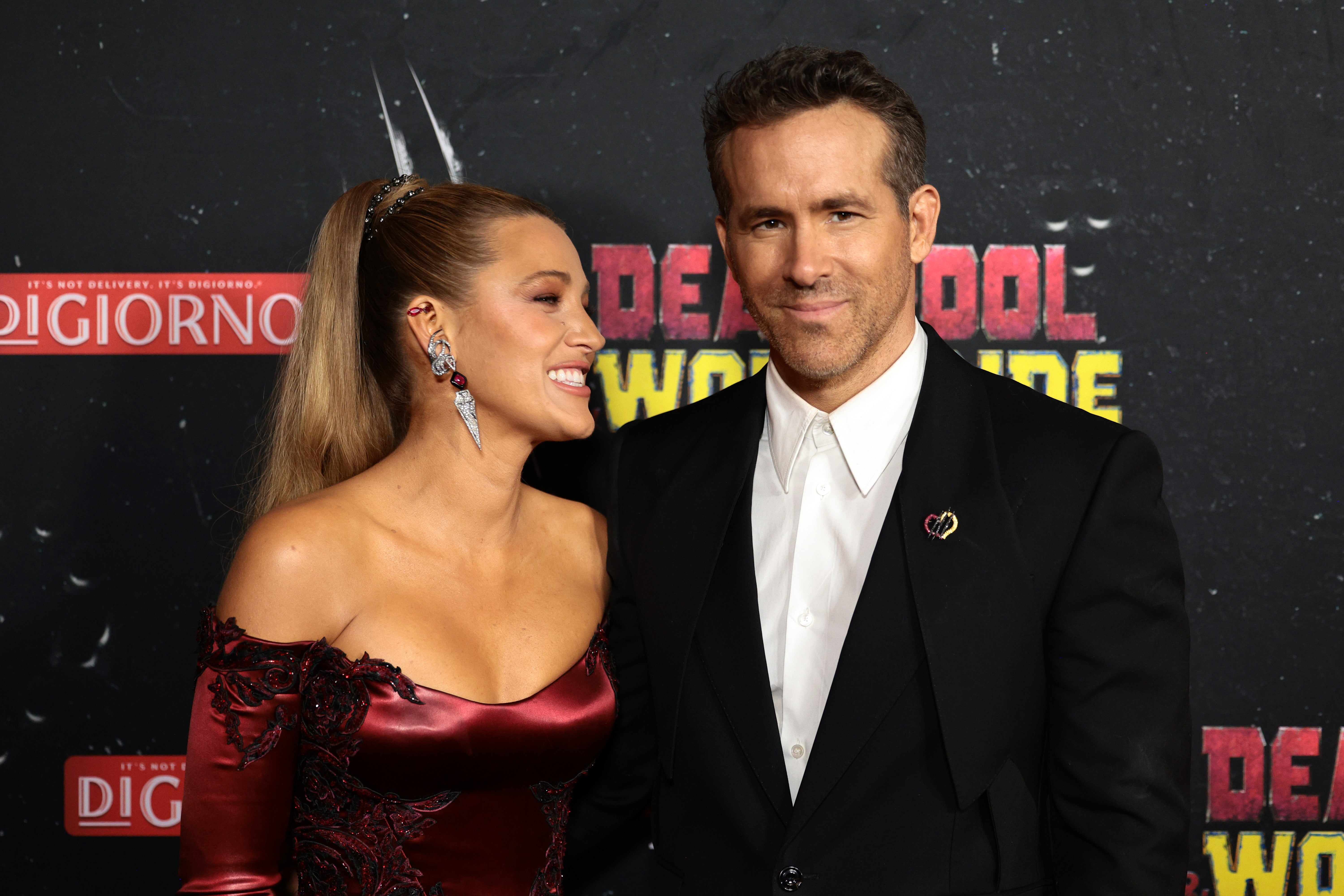 Blake Lively and Ryan Reynolds attend the 