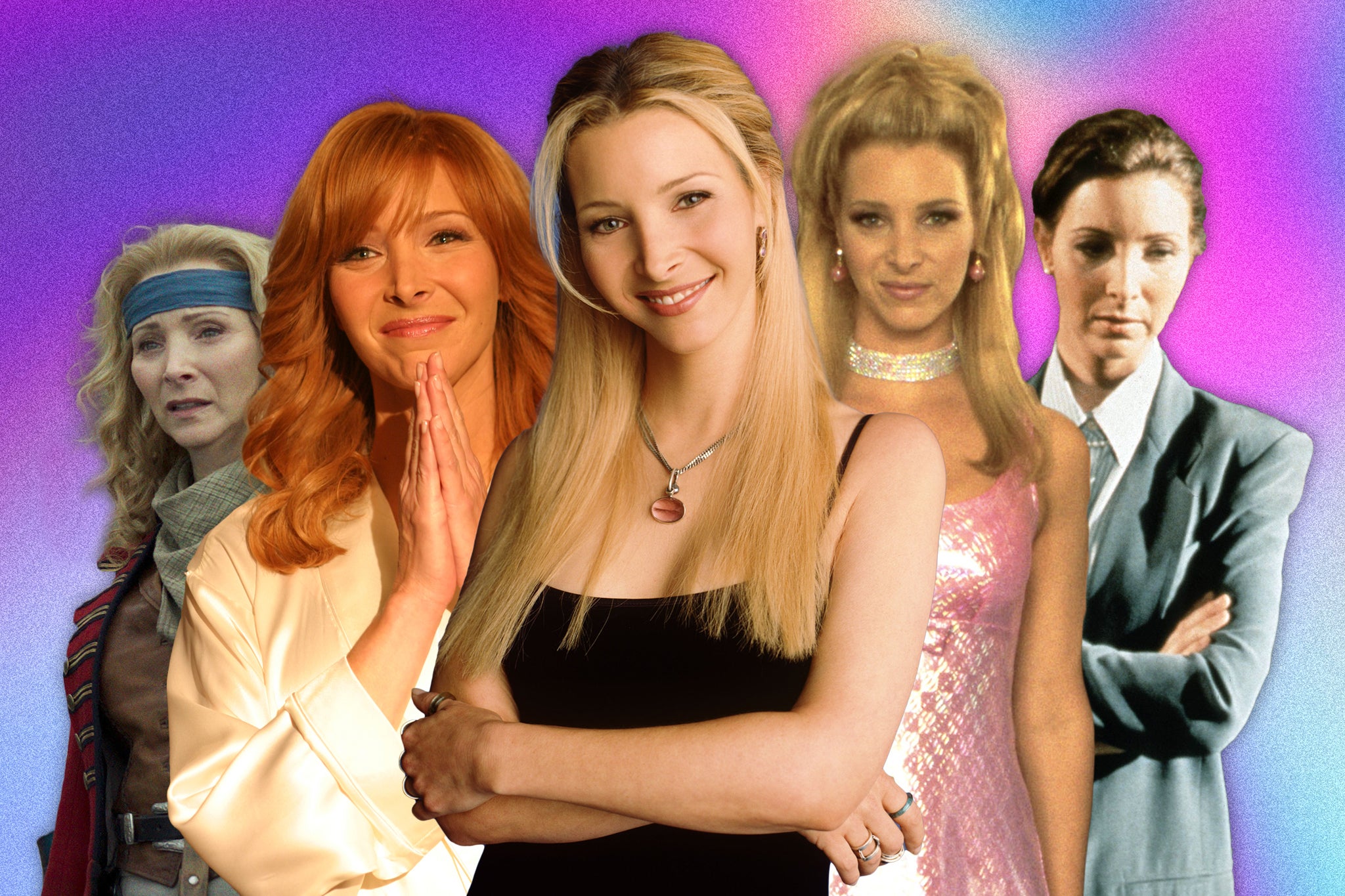 Comic genius: Lisa Kudrow in ‘Time Bandits’, ‘The Comeback’, ‘Friends’, ‘Romy and Michele’s High School Reunion’ and ‘The Opposite of Sex’