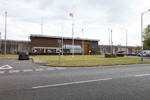 The officer was stabbed inside HMP Frankland in Durham (Tom Wilkinson/PA)