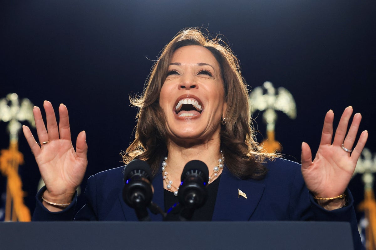 Watch live: Kamala Harris holds presidential campaign event in Atlanta