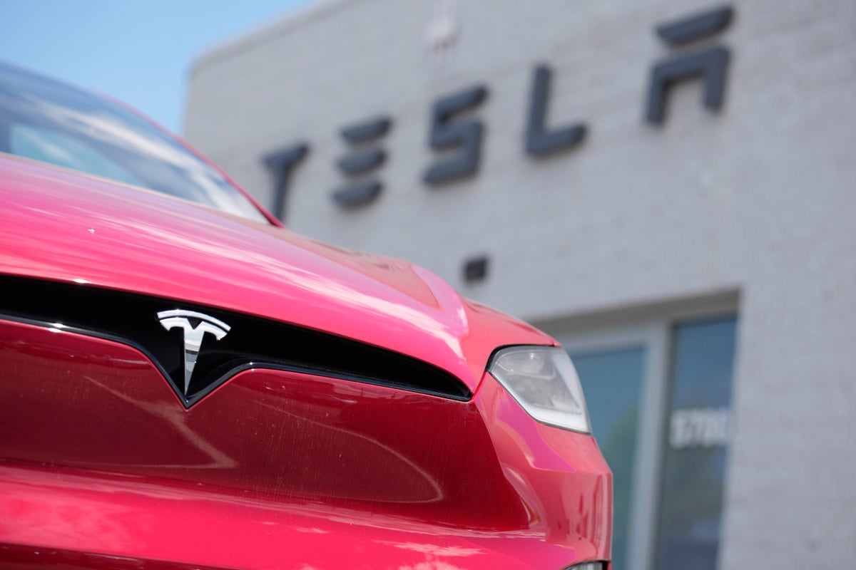 Tesla in crash that killed motorcyclist was using self-driving system, authorities say