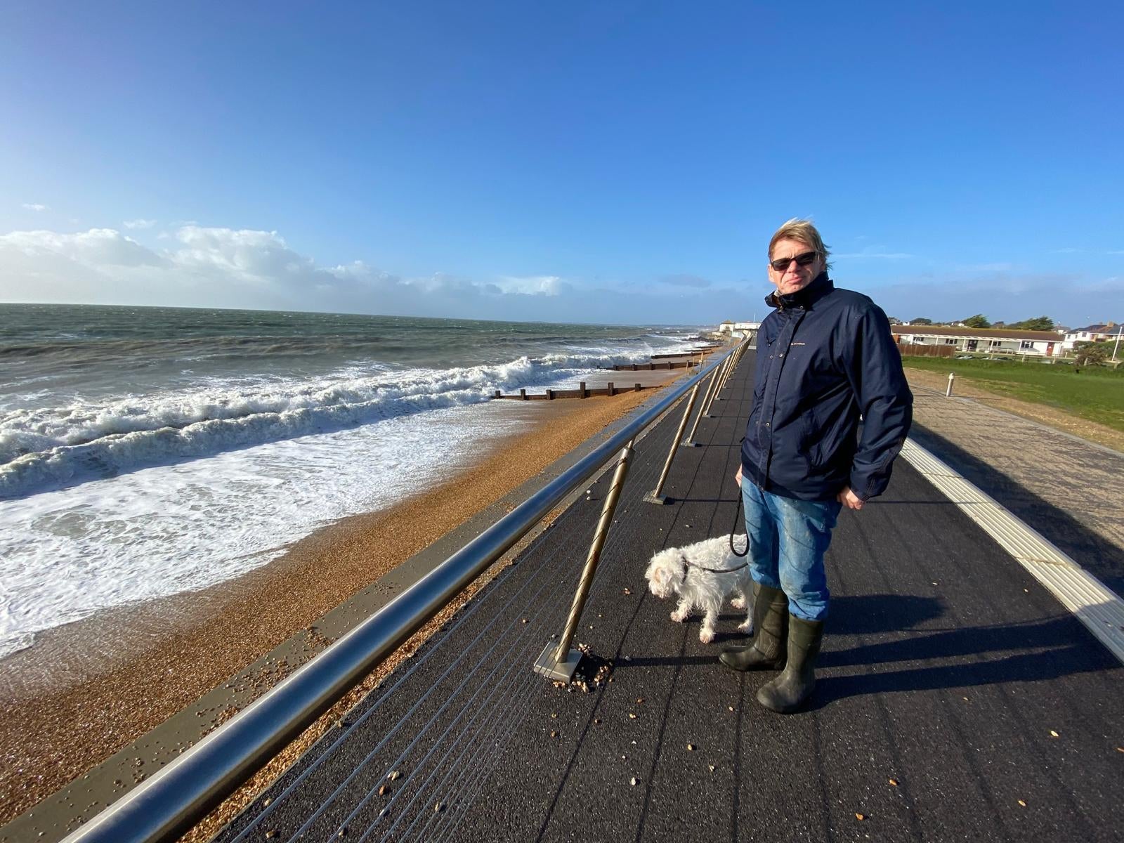 Mark on a walk after his operation (Collect/PA Real Life) NOTE TO EDITORS: This image must only be used in conjunction with PA Real Life story REAL LIFE MenBreastCancer. All usage is subject to a fee or incorporated into your outlet’s agreed content package. Find copy in full on PA Explore or contact PA Real Life at RealLife2@pamediagroup.com or on 020 7963 7175 for access or queries