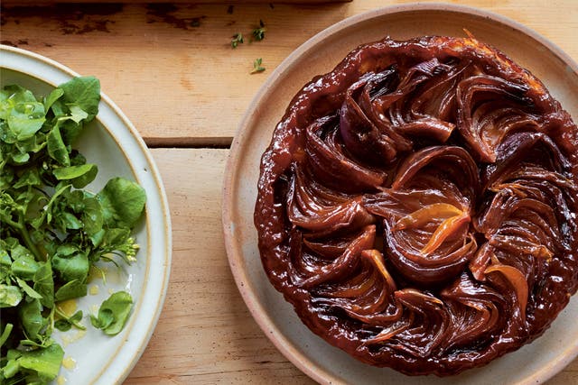 <p>This tarte tatin was the first vegetarian dish Paul Ainsworth put on his menu </p>