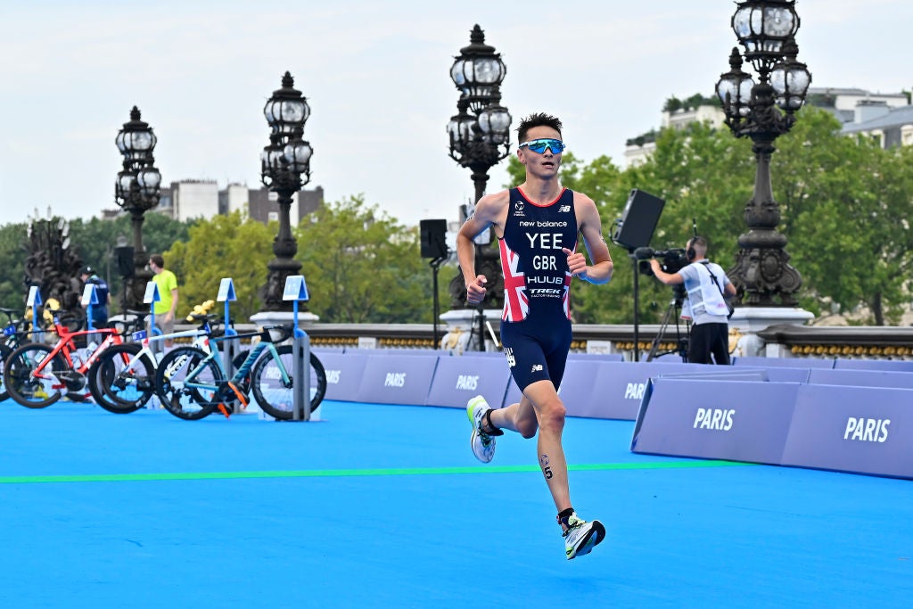 Briton Alex Yee has high hopes in the men’s triathlon event