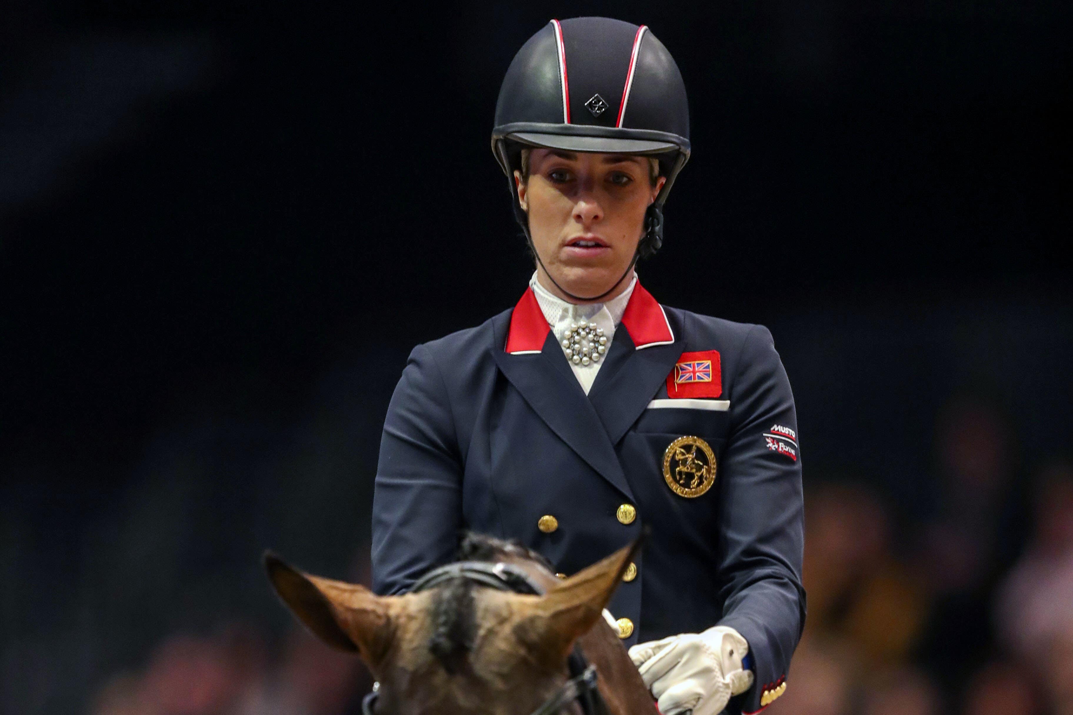 Charlotte Dujardin is no longer an ambassador for horse charity Brooke (Steve Parsons/PA)