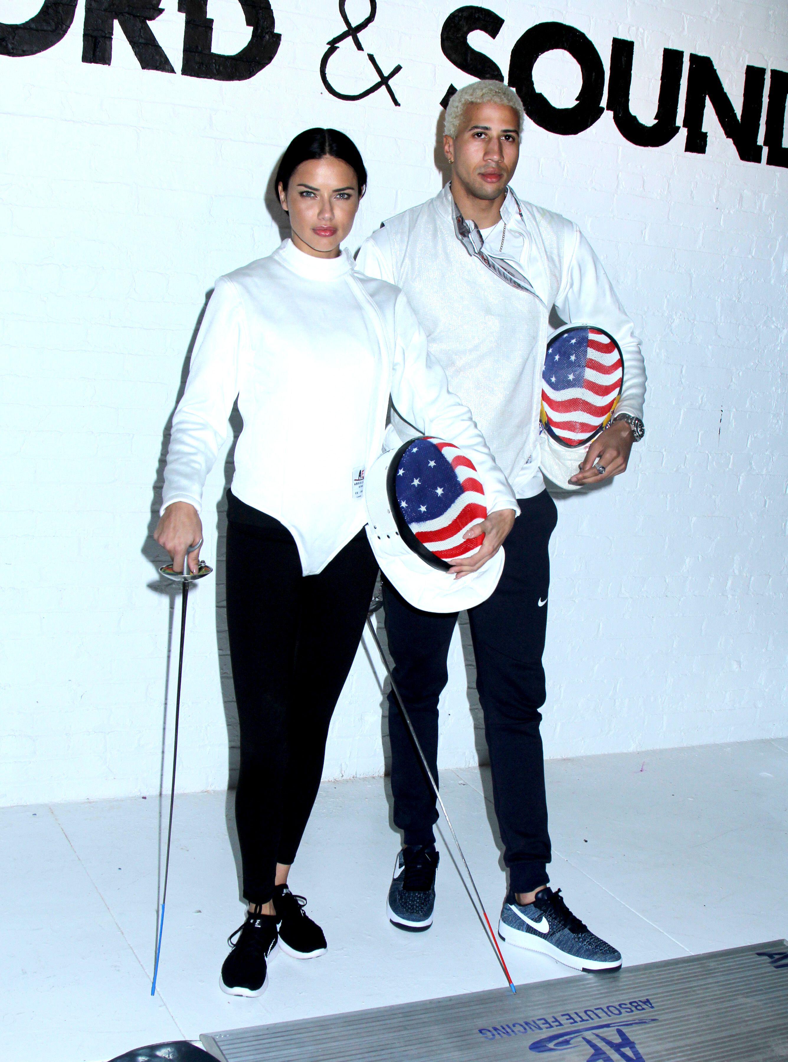 The fencer has collaborated with industry stars such as fashion model, Adriana Lima (Alamy/PA)