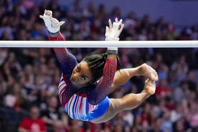 <p>Simone Biles will be in action in Paris </p>