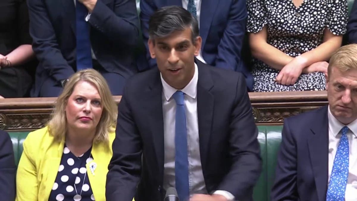 Sunak’s self-deprecating joke at PMQs was a reminder he was popular once