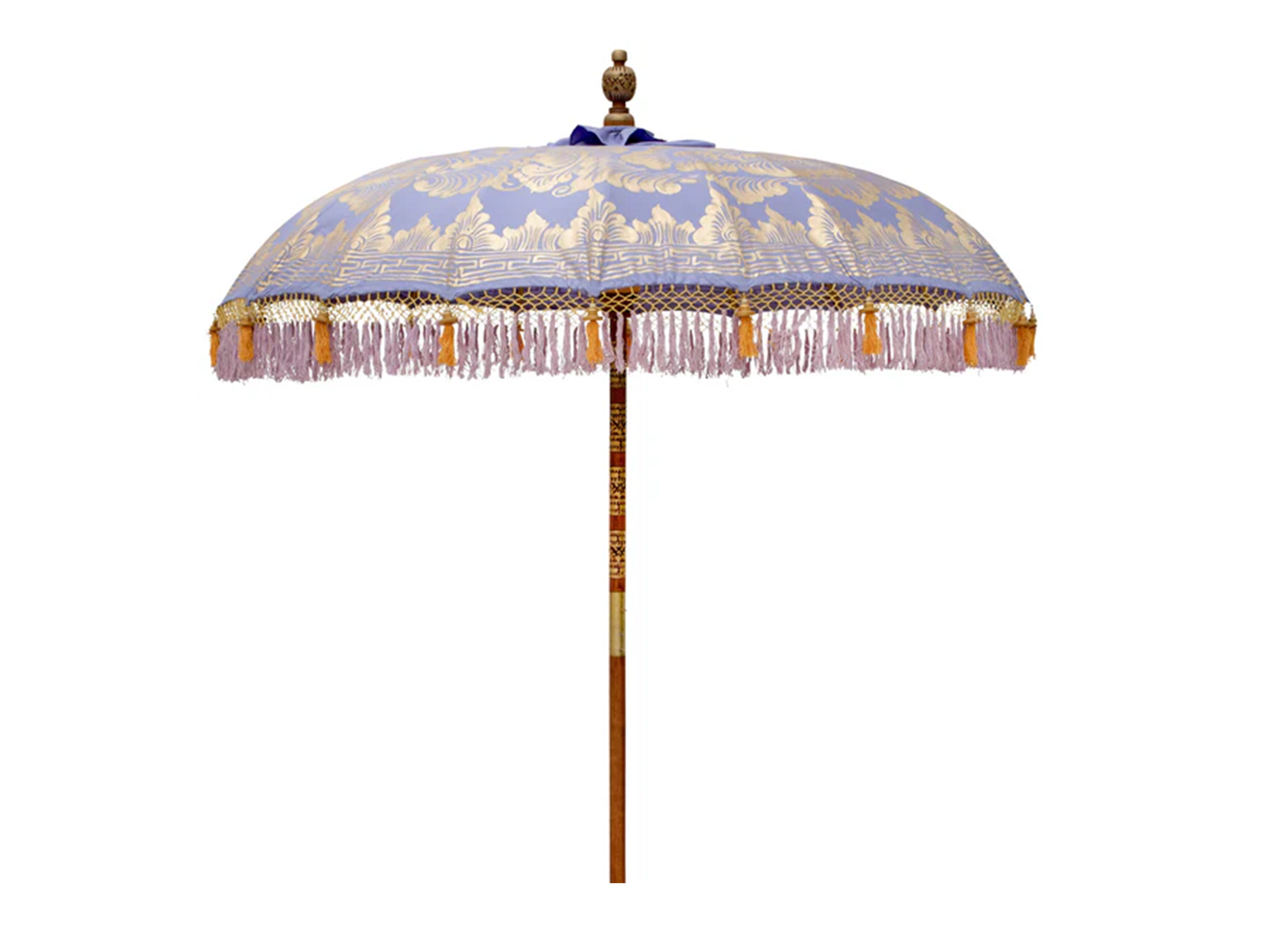 best garden parasol indybest review East London Parasol Company Sallie round bamboo parasol, 2m