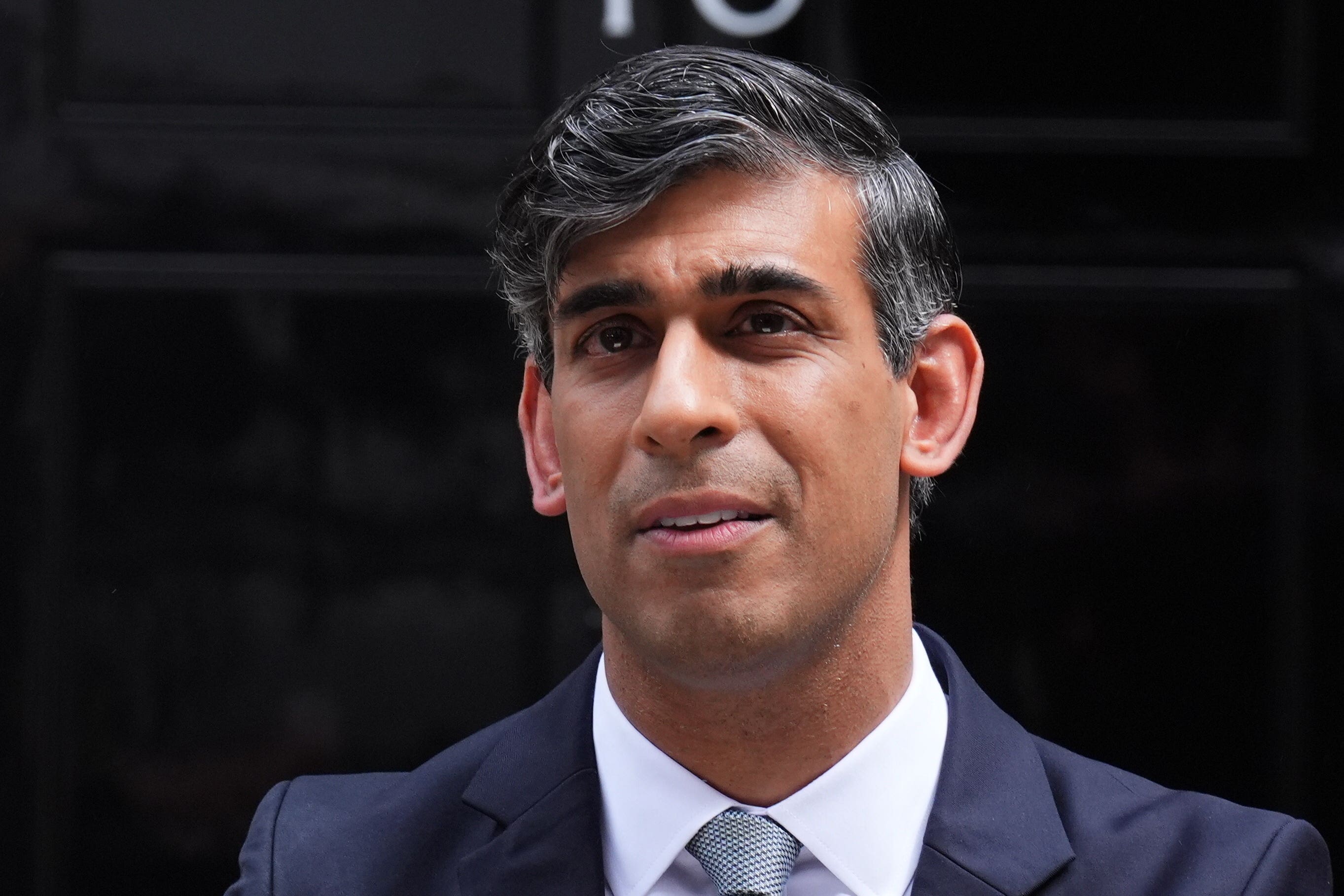 Former prime minister Rishi Sunak outside 10 Downing Street (James Manning/PA)