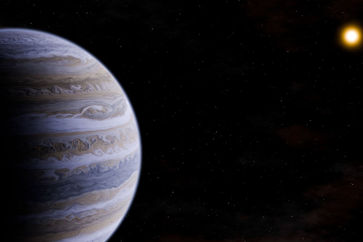 Astronomers discover ‘super-Jupiter’ giant exoplanet