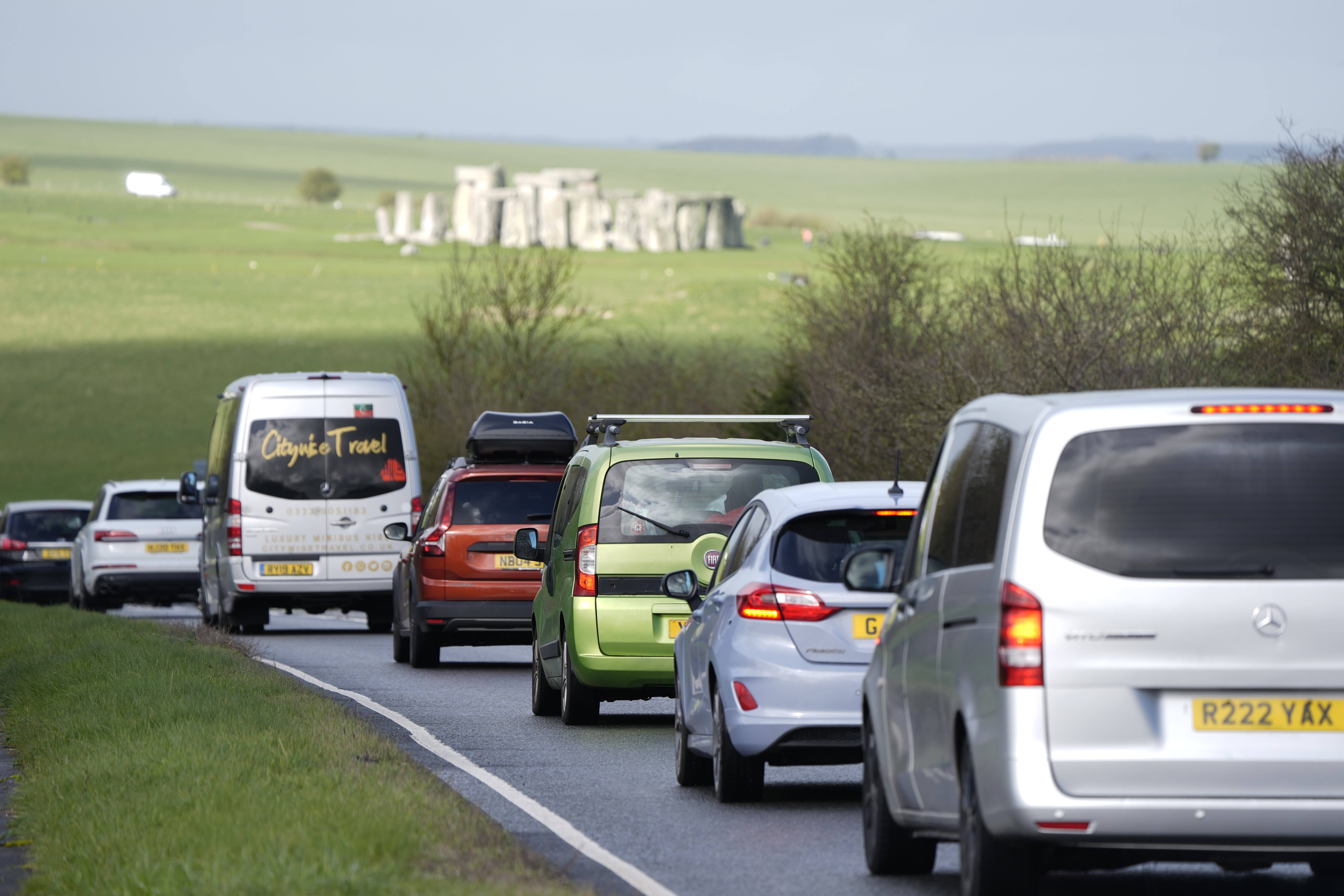 The A303 passes Stonehenge in Wiltshire (Andrew Matthews/PA)