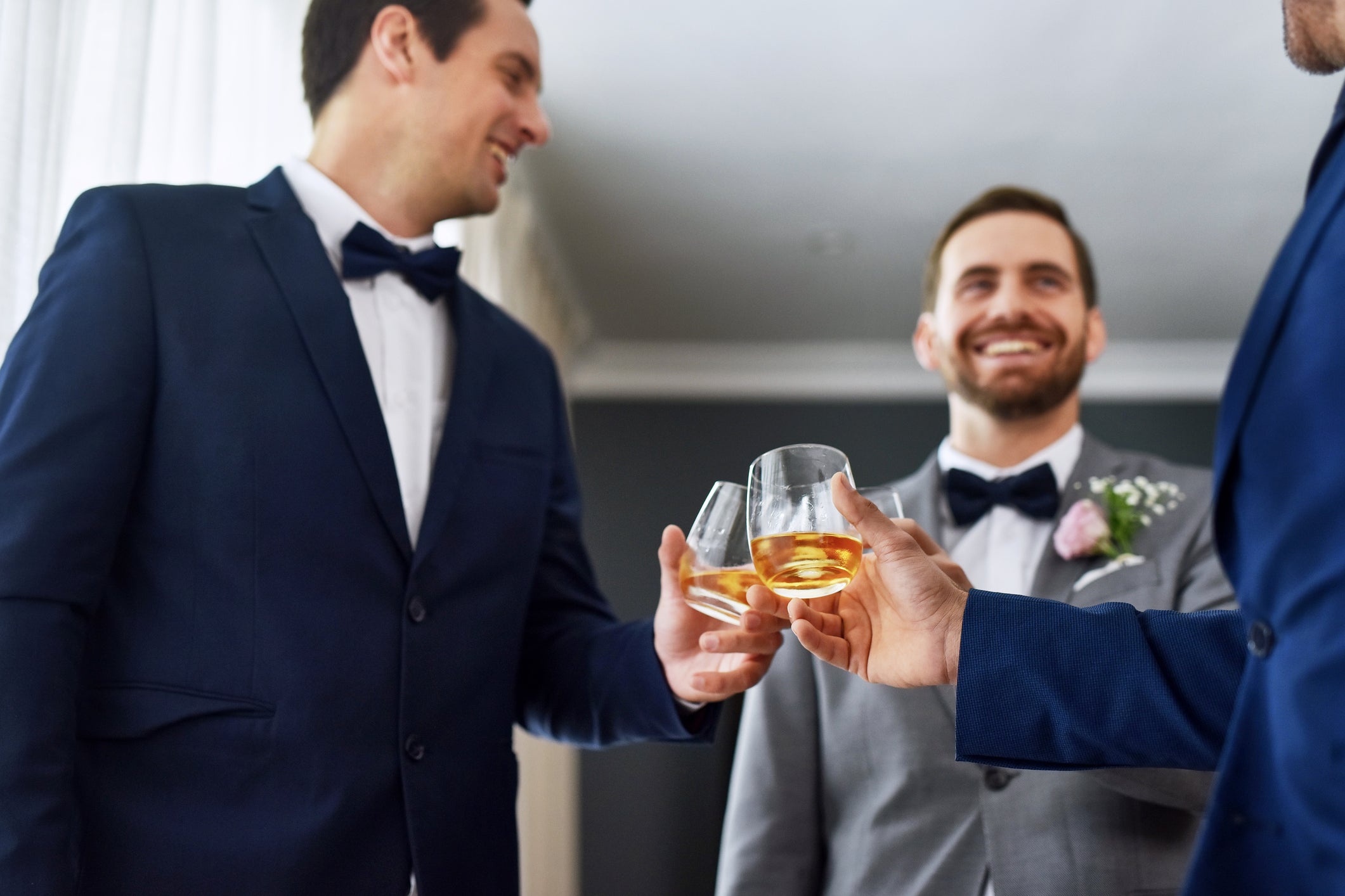 A man has explained his reasons for missing a family wedding