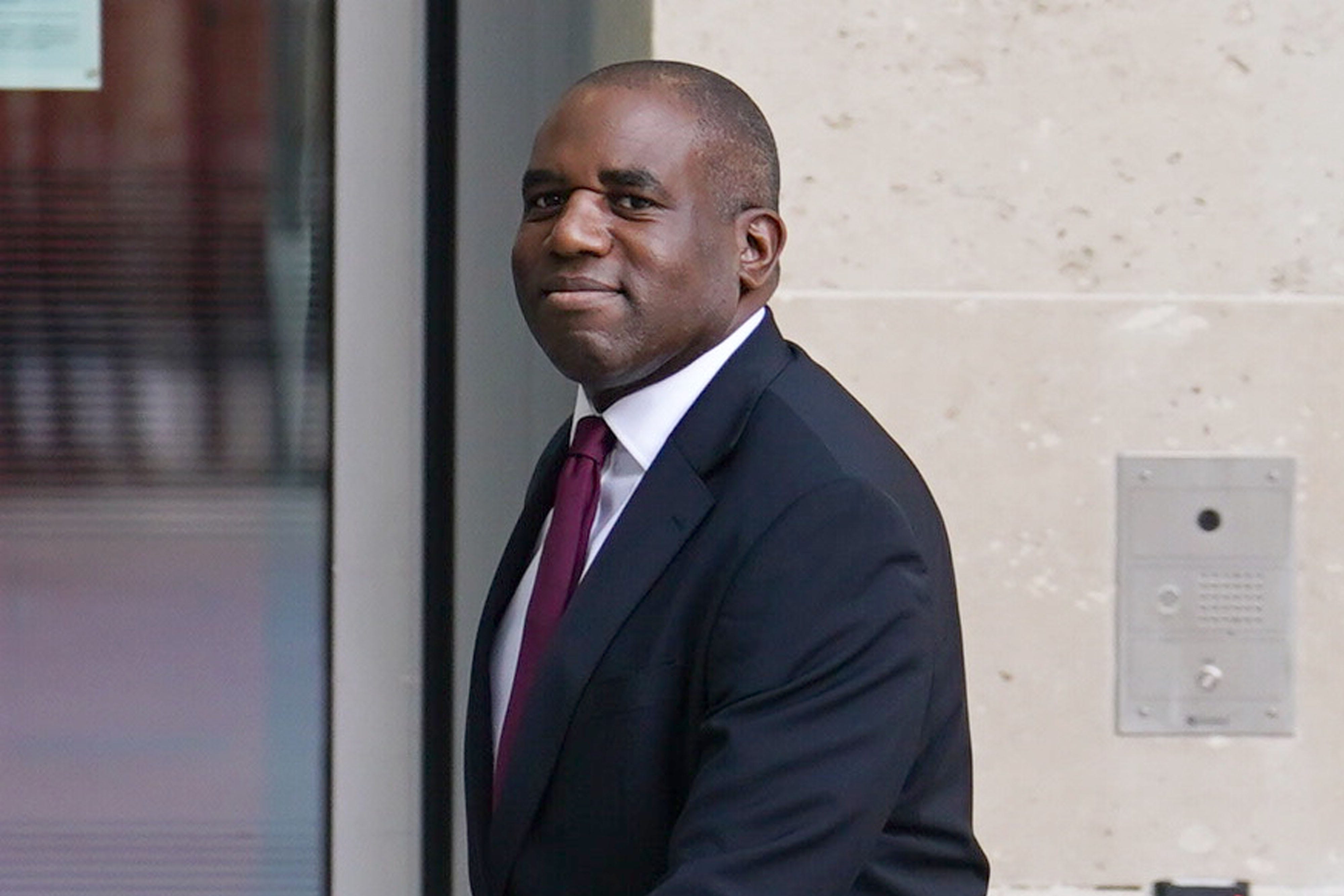 David Lammy said the Labour Government would put growth at the heart of the UK’s foreign policy (Jordan Pettitt/PA)