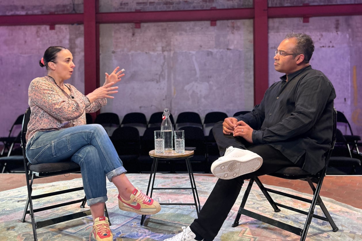 Amanda Abington interviewed by Krishnan Guru-Murthy for Channel 4 News