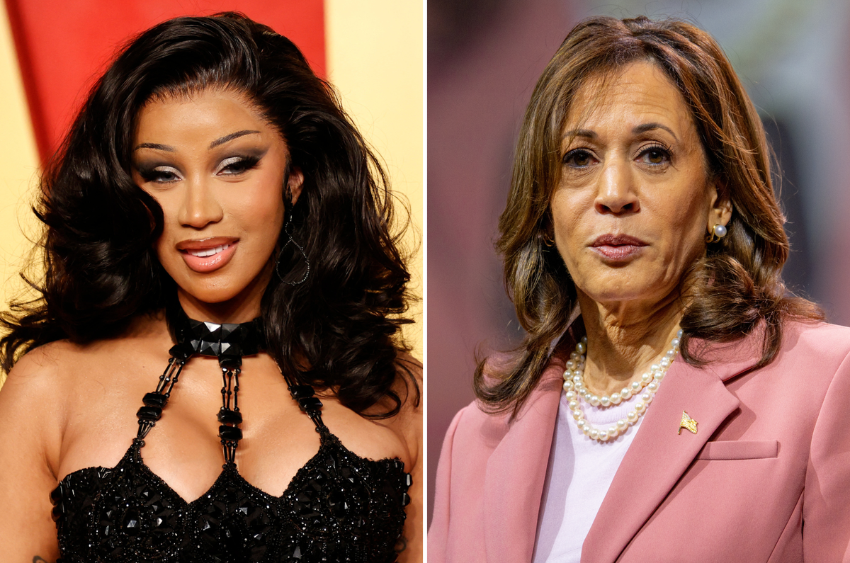 Cardi B defends Kamala Harris against criticism over Vice President's  dating history | The Independent