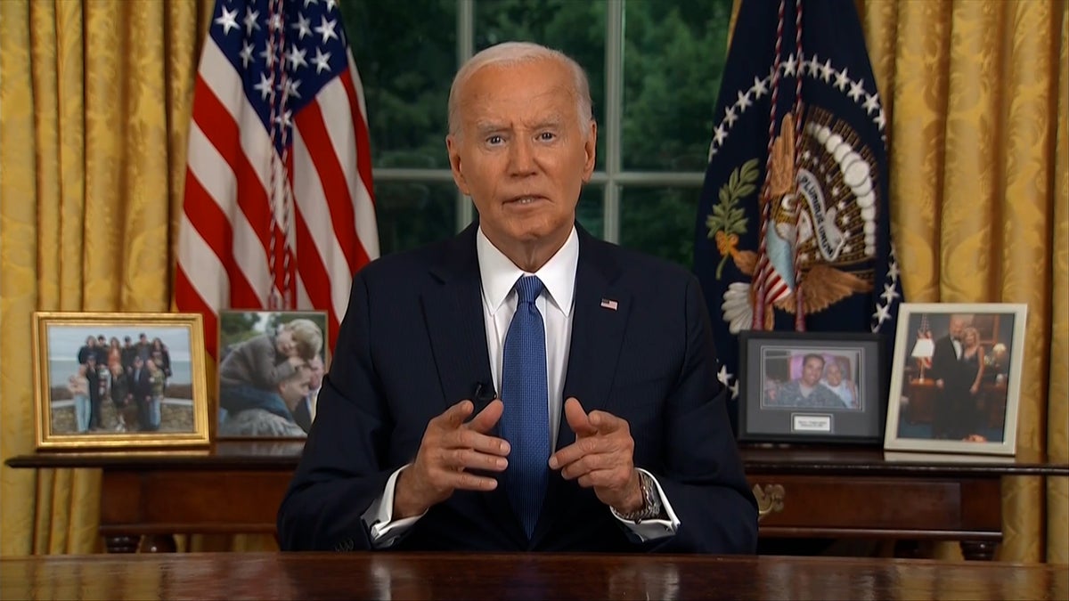Biden says he’s ‘passing the torch’ in first speech after dropping out of 2024 race