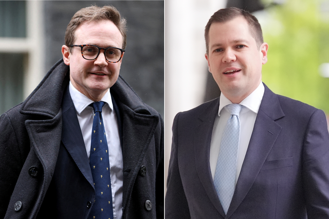 <p>Tom Tugendhat and Robert Jenrick have joined James Cleverly in the Tory leadership race </p>