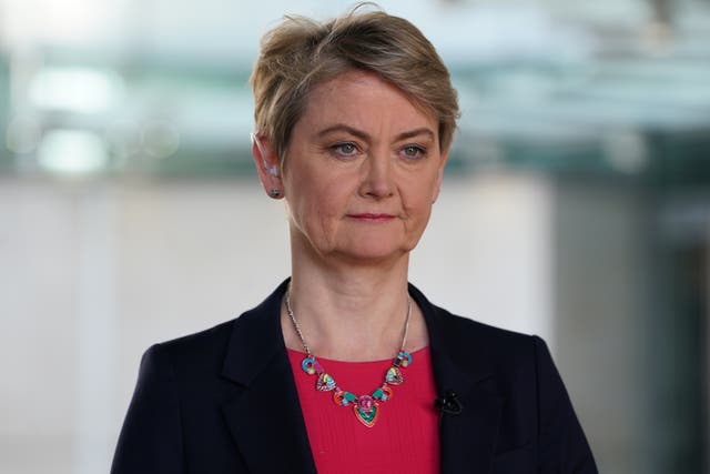 <p>Home secretary Yvette Cooper has set a target of removing 14,000 failed asylum seekers and foreign criminals in the second half of 2024 </p>