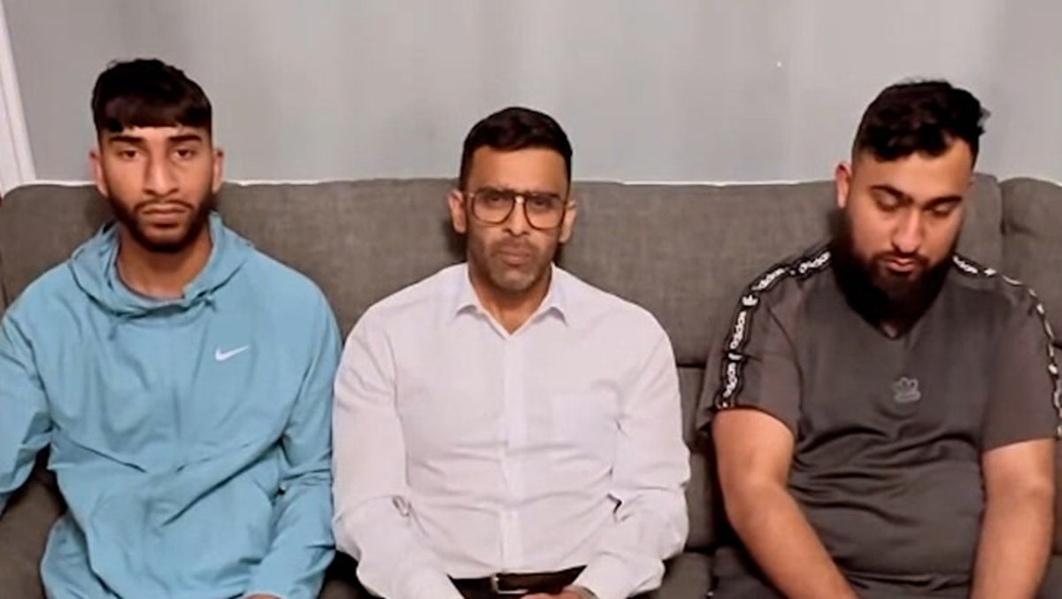 Brothers from Manchester Airport video seen for first time since police incident