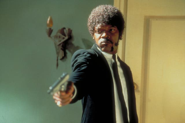<p>El secretario de Defensa, Pete Hegseth, pronunció una oración en el Pentágono el miércoles que recordó a la que recita el personaje de Samuel L. Jackson en ‘Tiempos violentos’</p>