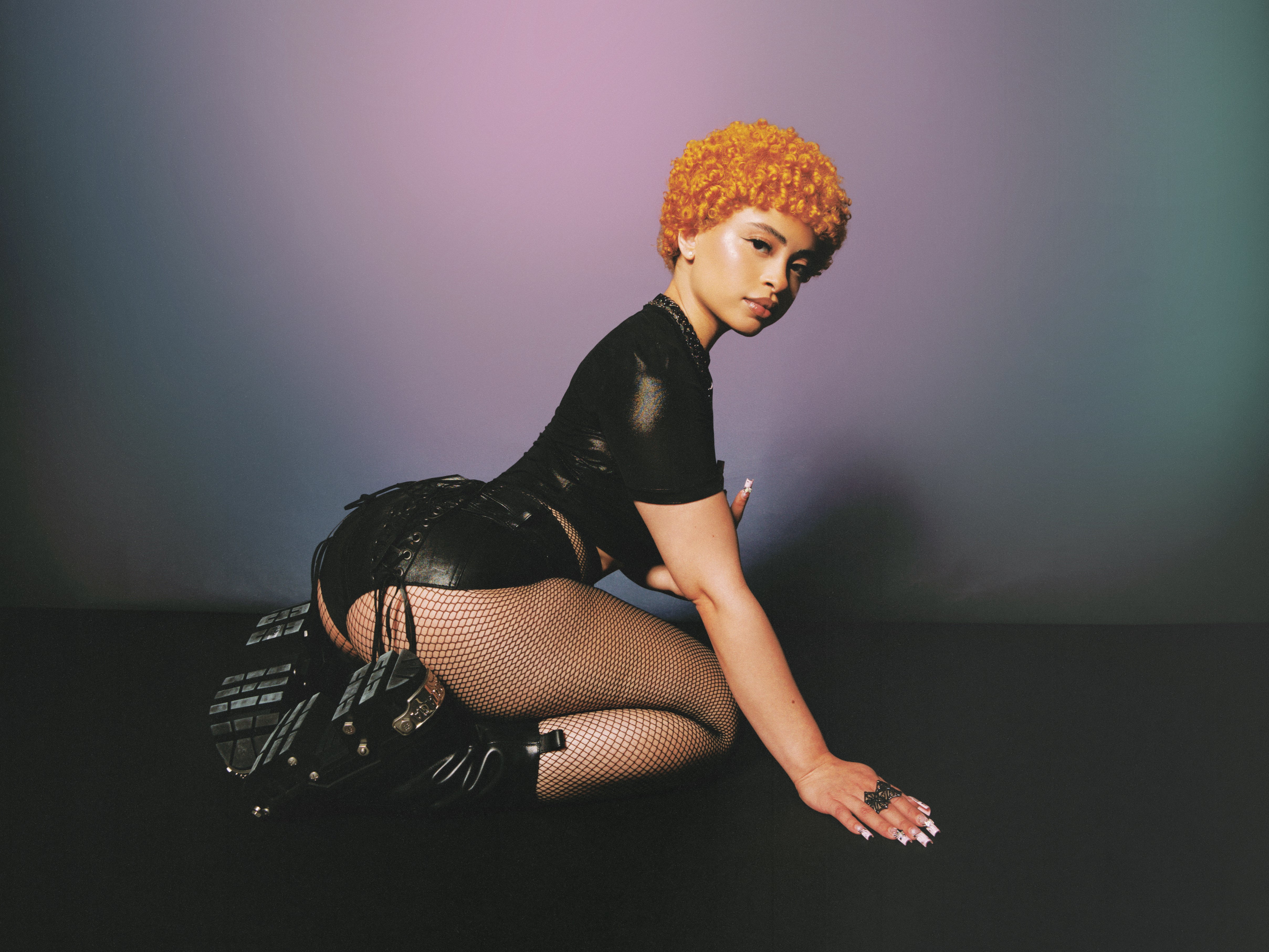 Barbs for days: Ice Spice in artwork for her new album, ‘Y2K'