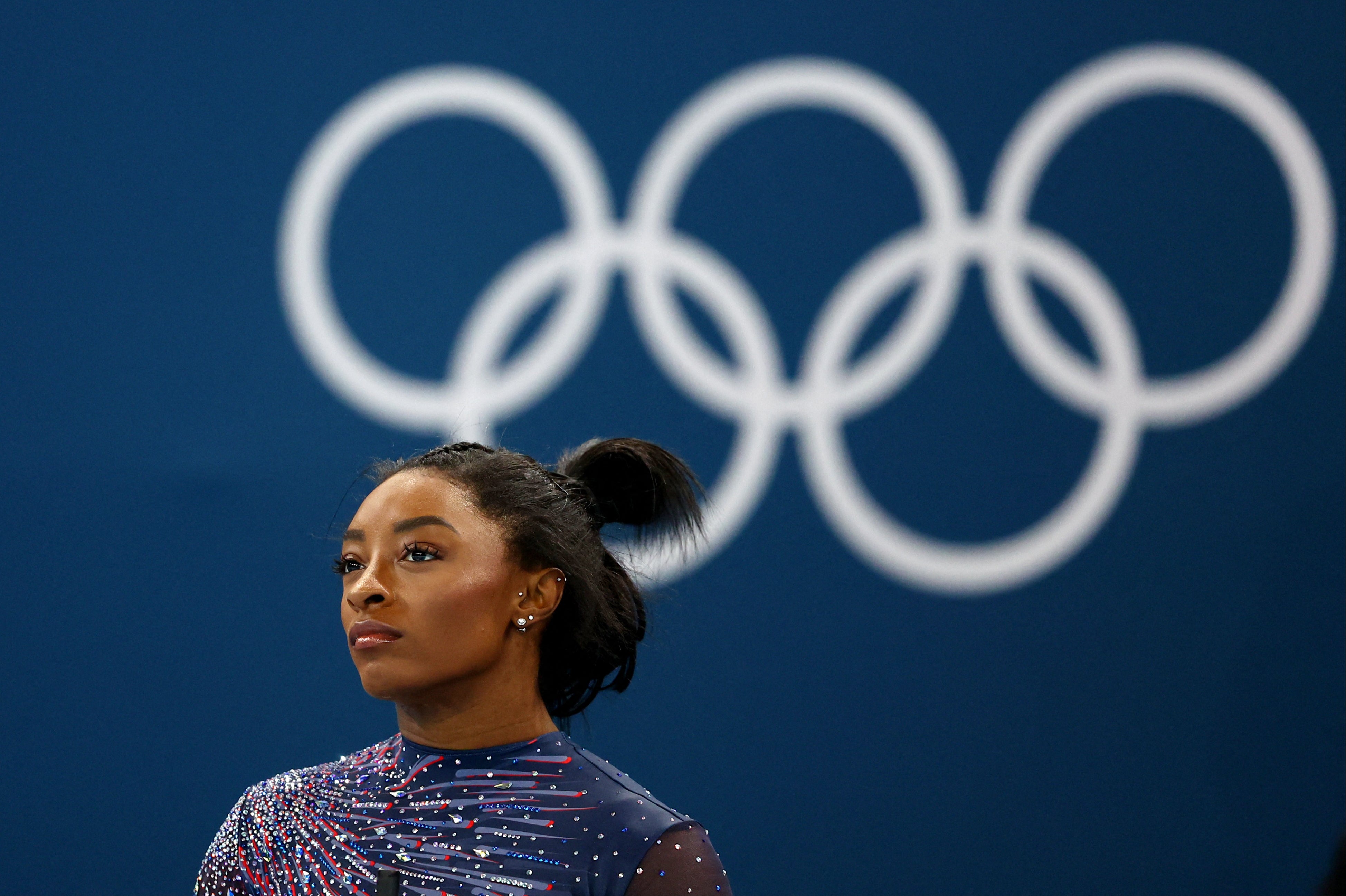 The competition will be compelling, but Simone Biles against herself will be one of the defining images of the 33rd Olympiad