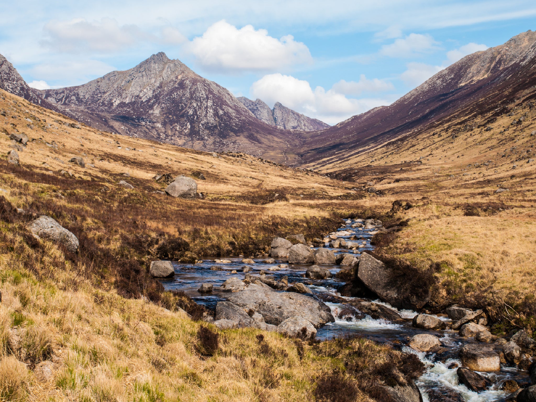 Arran has a dramatic landscape with thousands of years of geological history