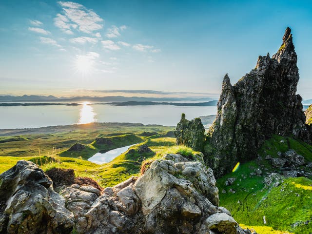 <p>Skye is rich in history and natural beauty </p>