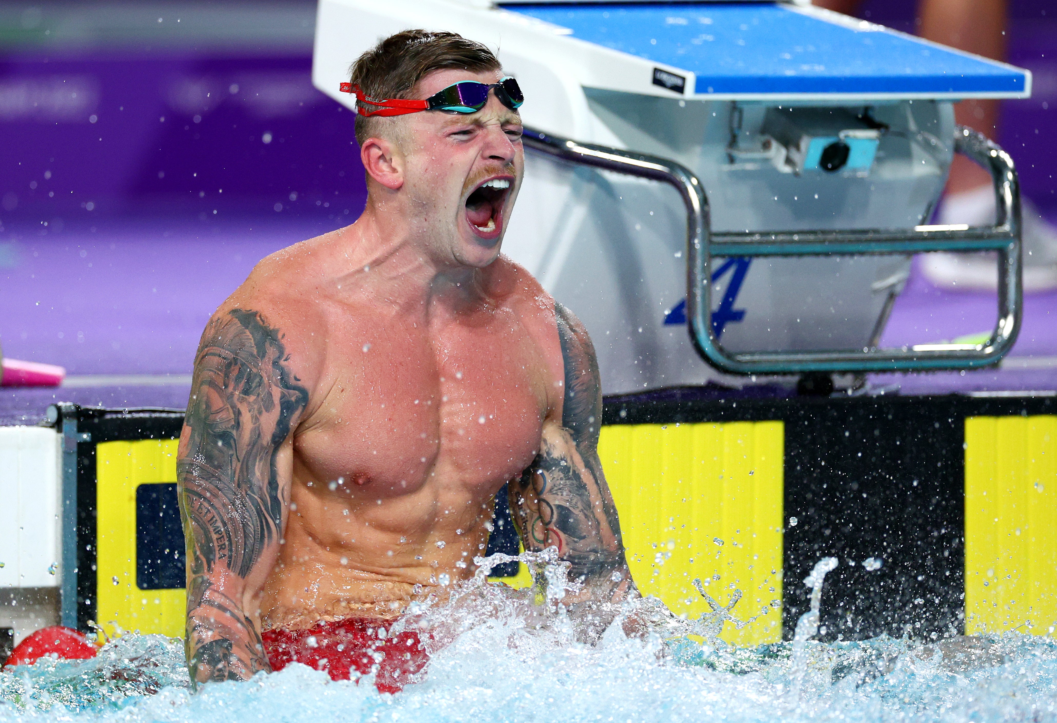 Team GB’s Adam Peaty is among the swimming stars at the Paris Olympics