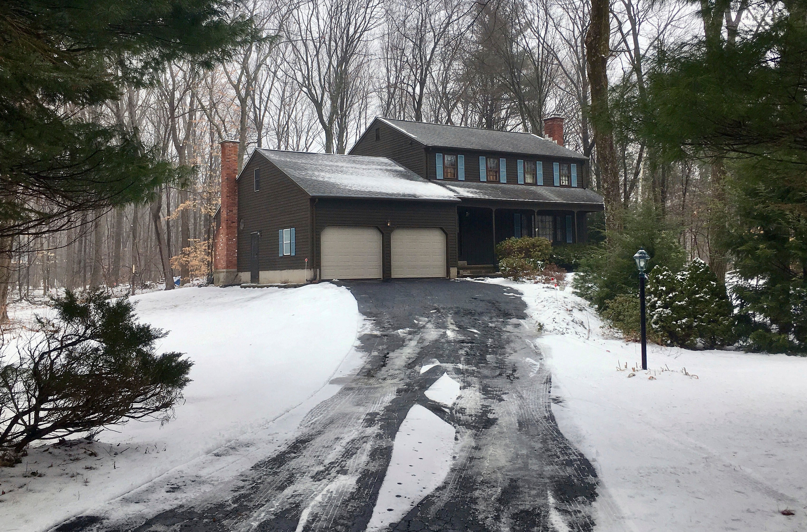 The home where Pierluigi Bigazzi, professor of laboratory science and pathology at UConn Health, was found dead