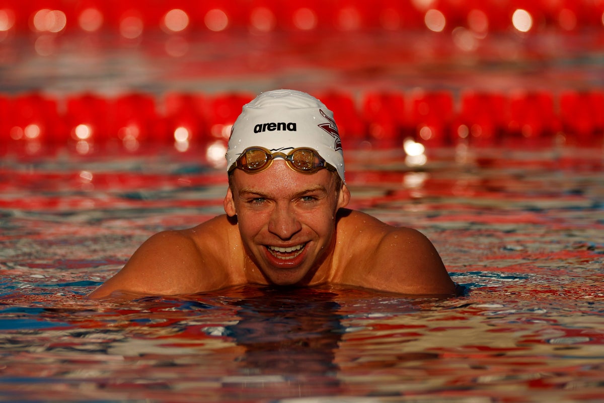Who is Leon Marchand? Meet the French swimmer aiming to become the face of the Olympics
